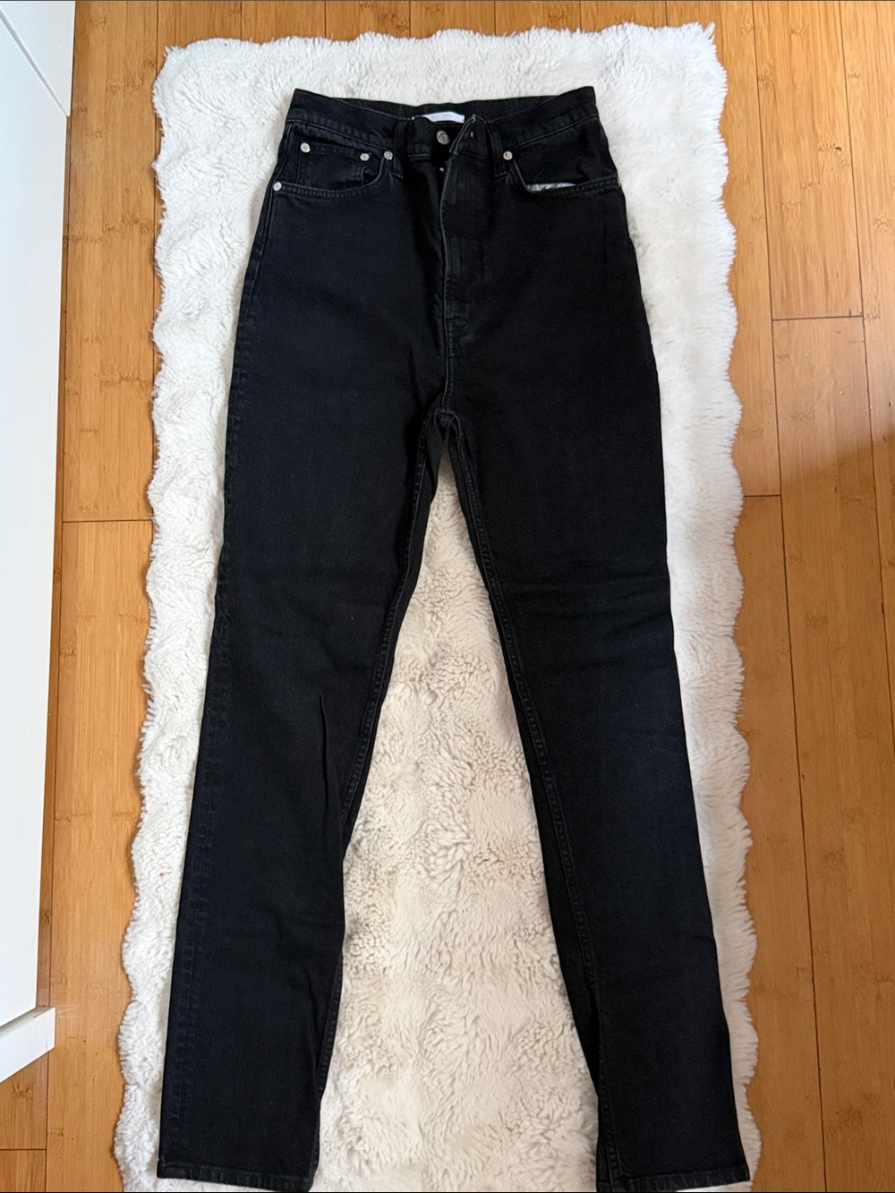 Helmut Lang High-Rise Black Women's Jeans